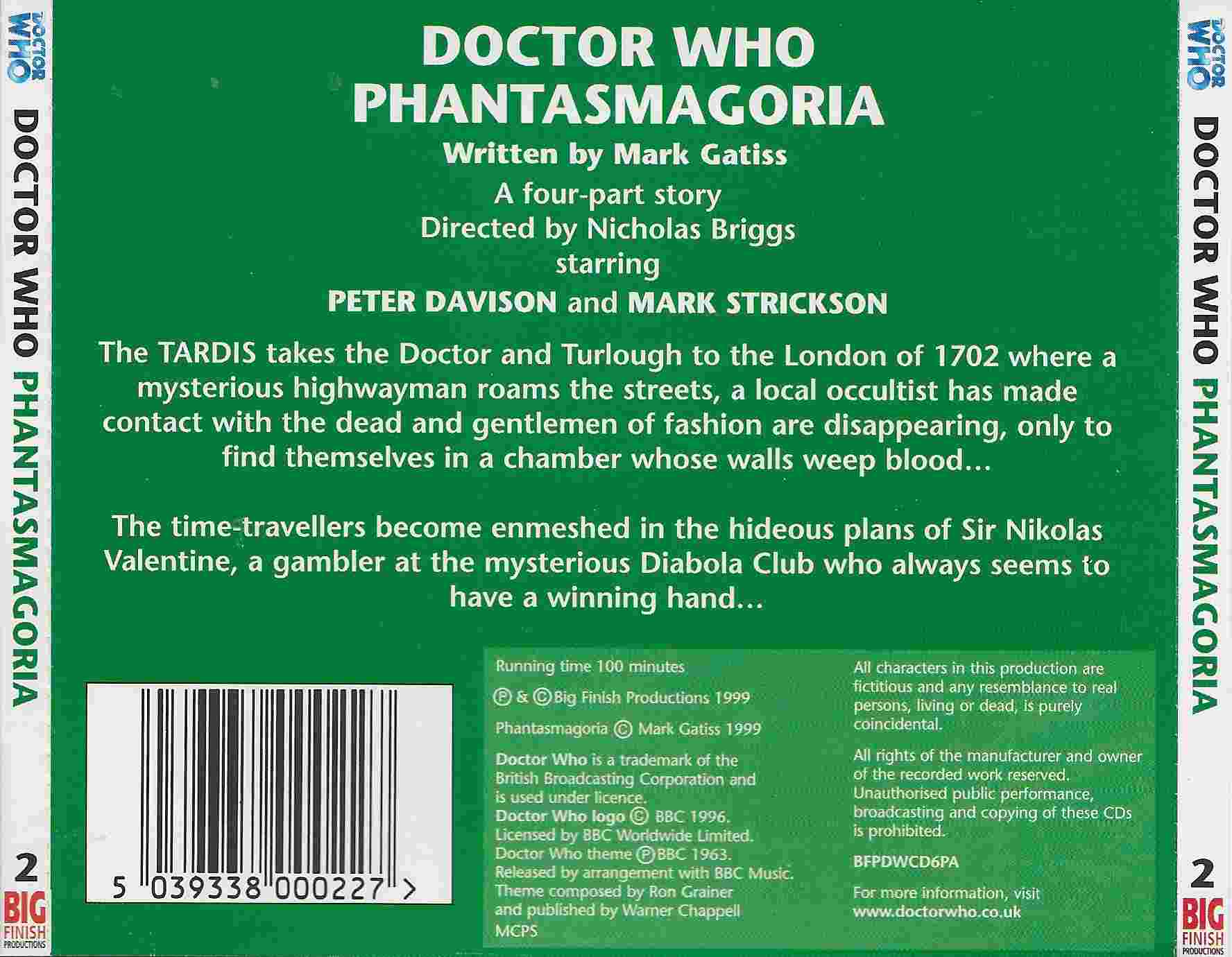Back cover of BFPDWCD 6PA